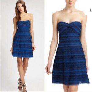 💙BCBGMAXAZRIA💙VALENTINE MESH STRAPLESS DRESS💙